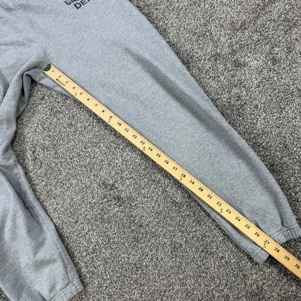 Gallery Dept Mens XL French Terry Sweatpants Gray Logo Joggers Active USA Made